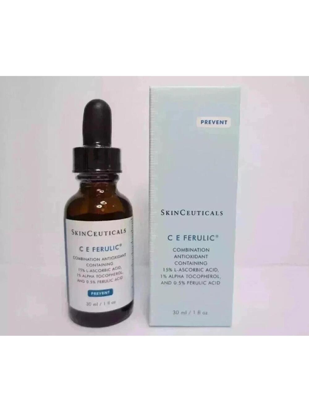 SkinCeuticals CE Ferulic Serum 15% Vitamin C 1oz –Fresh not Oxidized New (Real)